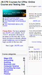 Mobile Screenshot of cpe.jncpe.com